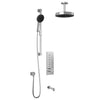 Kalia ELVA TB3 PREMIA : AQUATONIK™ T/P Push-Button Shower System with Vertical Ceiling Arm