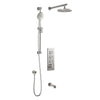 Kalia ELVA TB3 (Valve Not Included) : AQUATONIK™ T/P Push-Button Shower System with Wallarm Pure Nickel PVD – BF2280-125