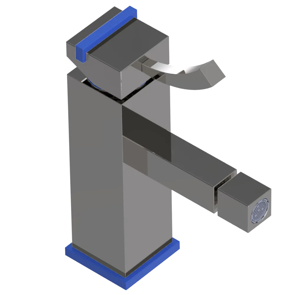 Rubinet Single Control Bidet Fitting (less drain) Polished Nickel