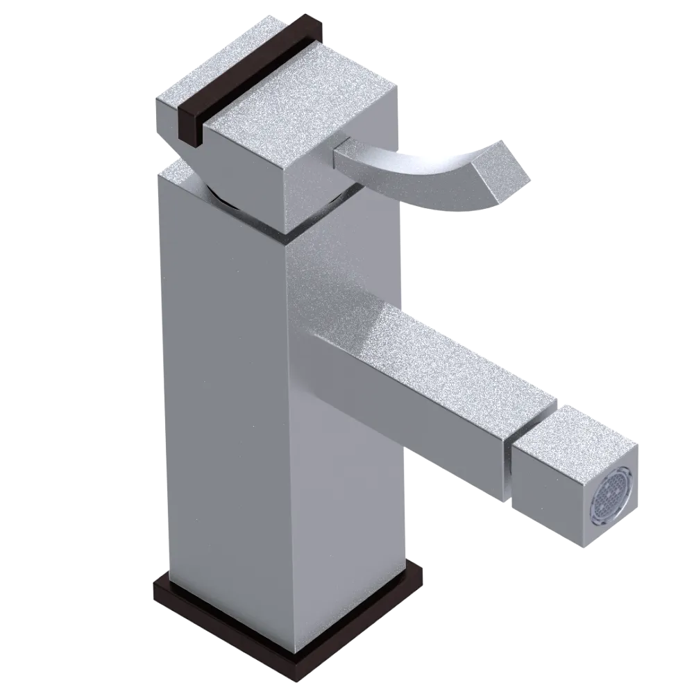 Rubinet Single Control Bidet Fitting (less drain) Satin Chrome