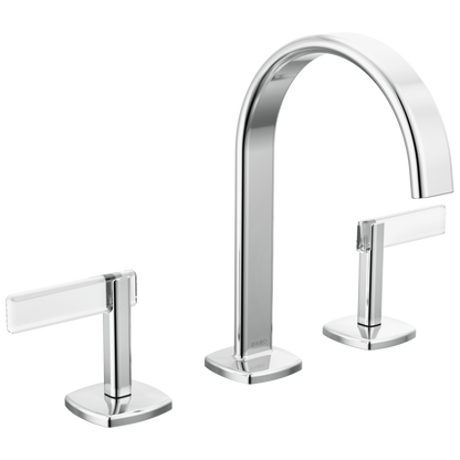Brizo Widespread Lavatory Faucet With Arc Spout Less Handles