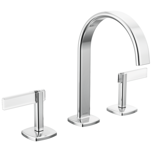 Brizo Widespread Lavatory Faucet With Arc Spout Less Handles
