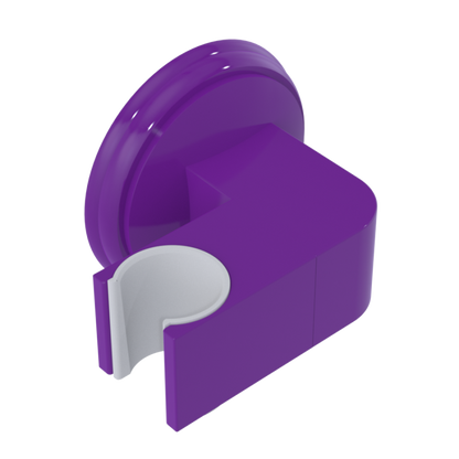 Rubinet Wall Bracket for Hand Held Shower Purple Haze