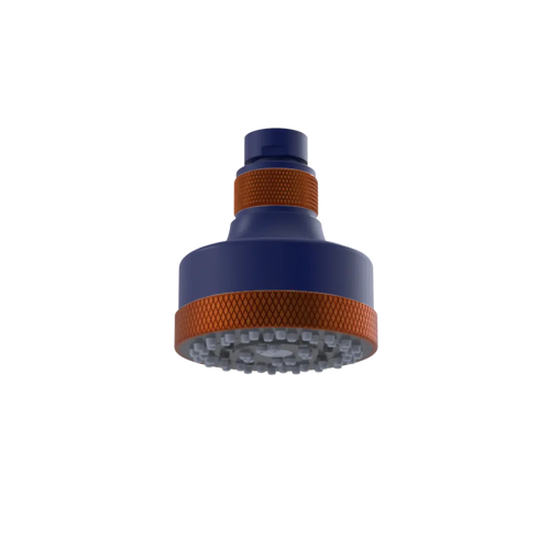 Rubinet 3 FUNCTION SHOWER HEAD Midnight Blue