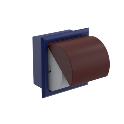 Rubinet RECESSED TOILET PAPER HOLDER Midnight Blue