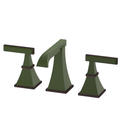 Rubinet Widespread Lav. Set. (less drain) Green Envy