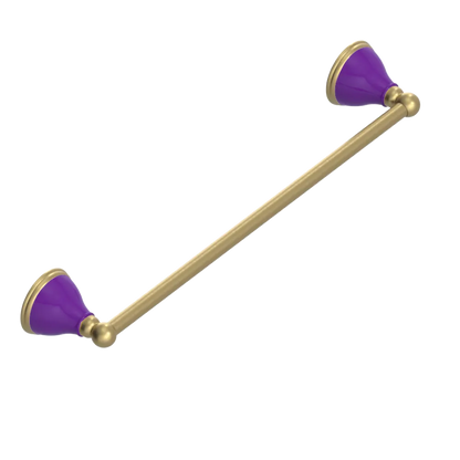 Rubinet Towel Bar 24" Satin Brass