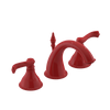 Rubinet Widespread Lav. Set. (less drain) Red