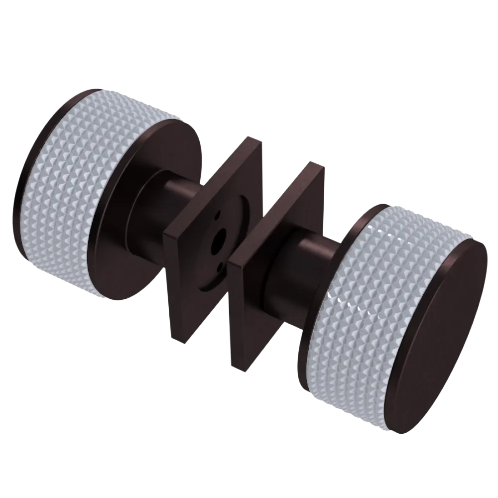 Rubinet Shower Door Knob (set) Oil Rubbed Bronze