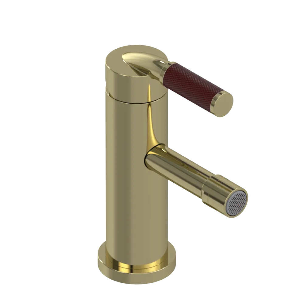 Rubinet Single Control Bidet Fitting (less drain) Gold