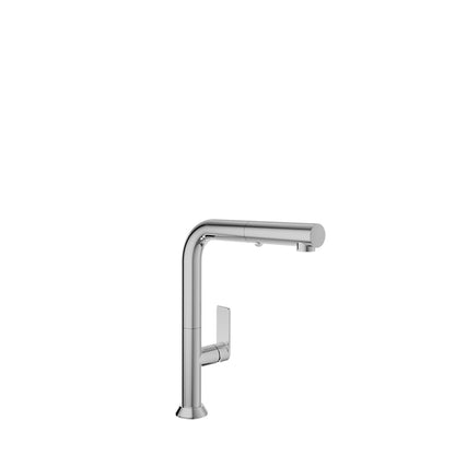 Baril Single-hole kitchen faucet with 2-function pull-down spray