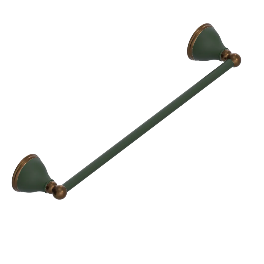 Rubinet Towel Bar 18" Green Envy