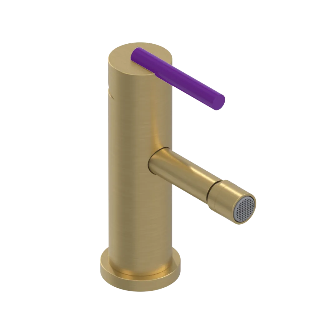 Rubinet Single Control Bidet Fitting (less drain) Satin Brass