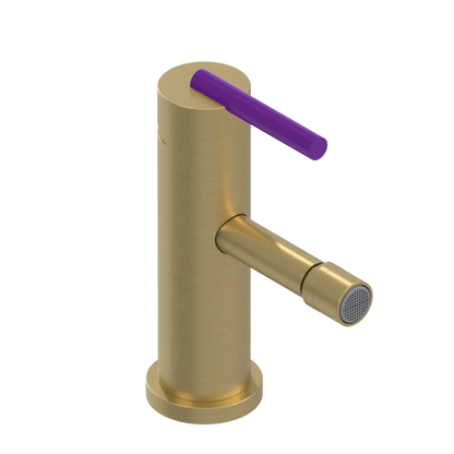 Rubinet Single Control Bidet Fitting (less drain) Satin Brass
