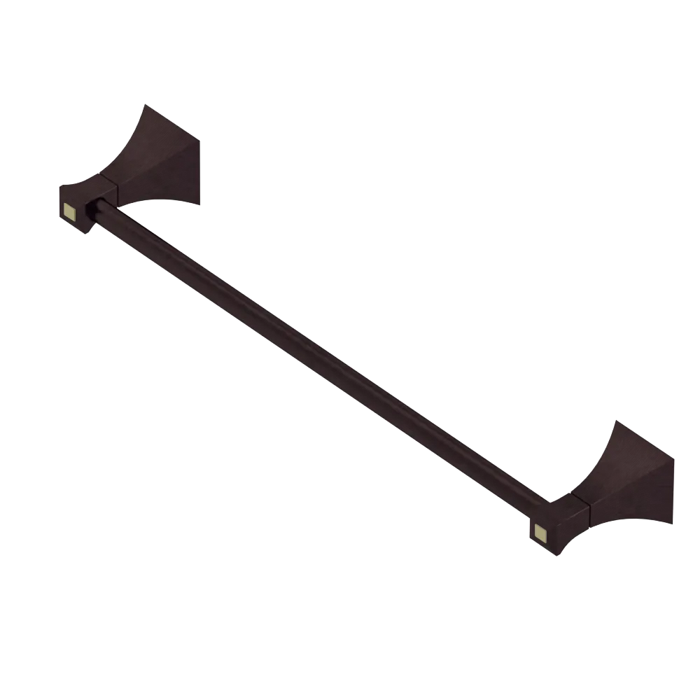 Rubinet Towel Bar 24" Tuscan Brass