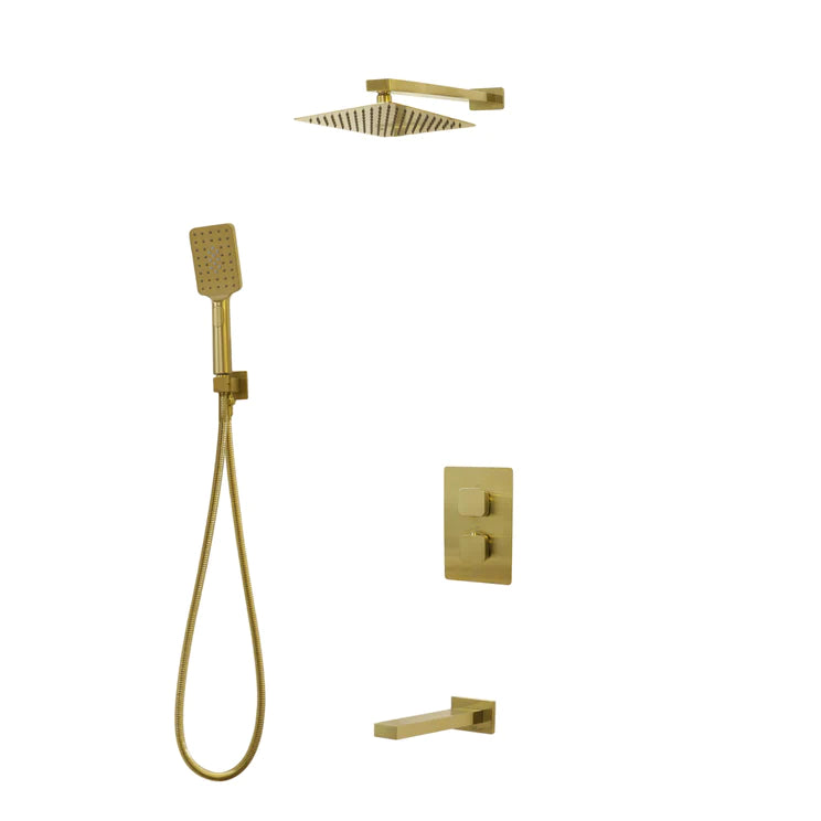 Three Way Thermostatic Shower System F57123-FM16BTS - Golzar Home