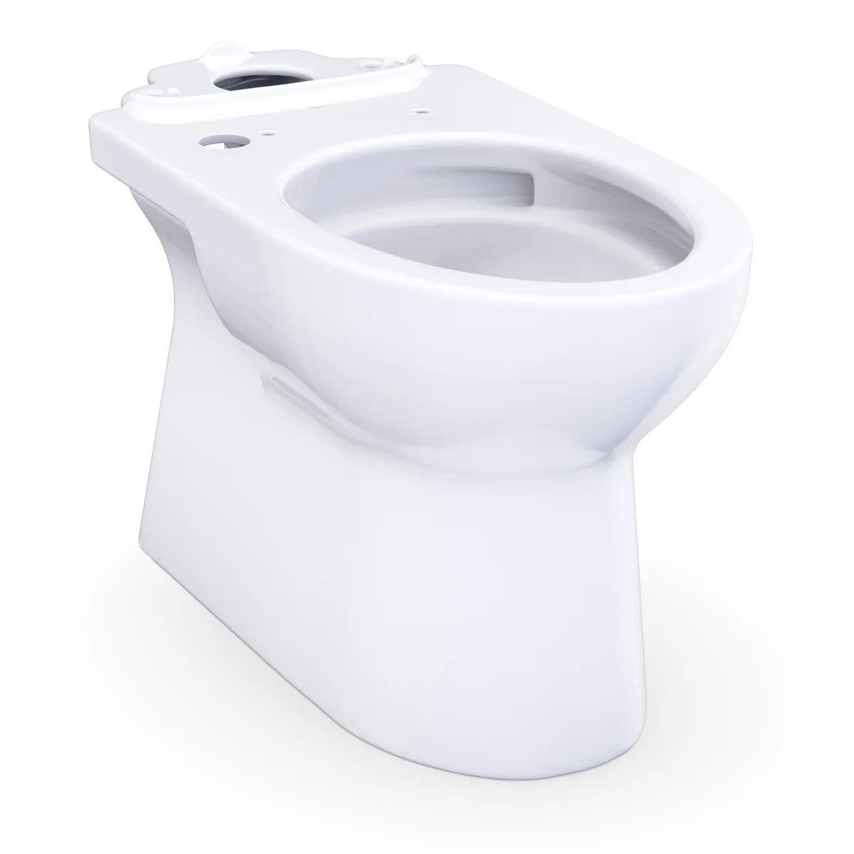 TOTO CT472CUFGT40#01 Glaston WASHLET+ Elongated Skirted Toilet Bowl, Cotton White