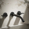 Components® Wall-mount bathroom sink faucet spout with Tube design, 1.2 gpm
