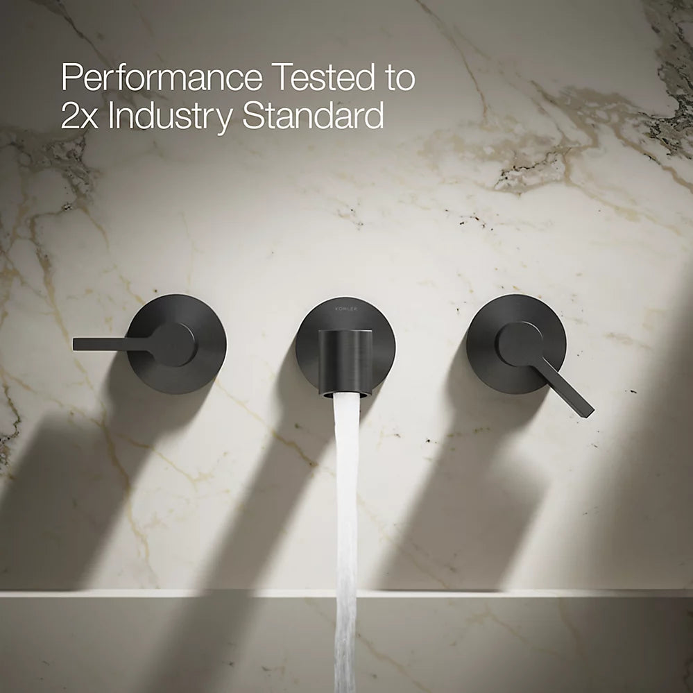 Components® Wall-mount bathroom sink faucet spout with Row design, 1.2 gpm
