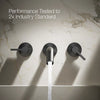 Components® Wall-mount bathroom sink faucet spout with Tube design, 1.2 gpm