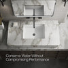 Components® Wall-mount bathroom sink faucet spout with Row design, 1.2 gpm