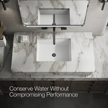 Components® Wall-mount bathroom sink faucet spout with Row design, 1.2 gpm