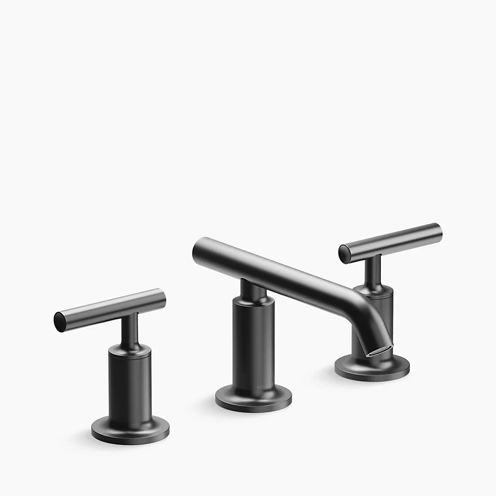 Purist® Widespread bathroom sink faucet with Lever handles, 1.2 gpm