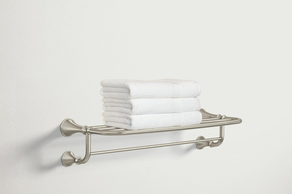 Moen Moen Brushed nickel 24" Towel Shelf