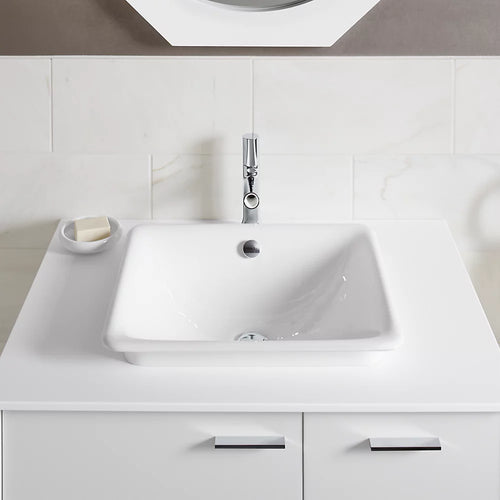 Iron Plains® 18-1/2" rectangular vessel bathroom sink