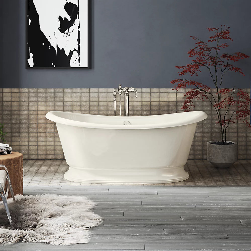 Artifacts™ 66-1/4" x 32-1/2" freestanding bath