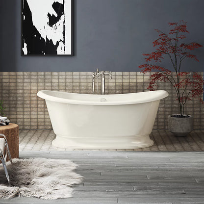 Artifacts™ 66-1/4" x 32-1/2" freestanding bath