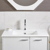 Iron Plains® 18-1/2" rectangular drop-in/undermount bathroom sink