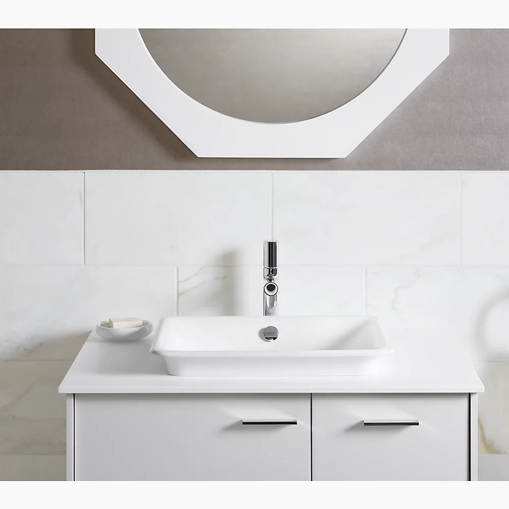 Iron Plains® 18-1/2" rectangular vessel bathroom sink