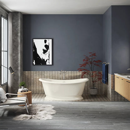 Artifacts™ 66-1/4" x 32-1/2" freestanding bath