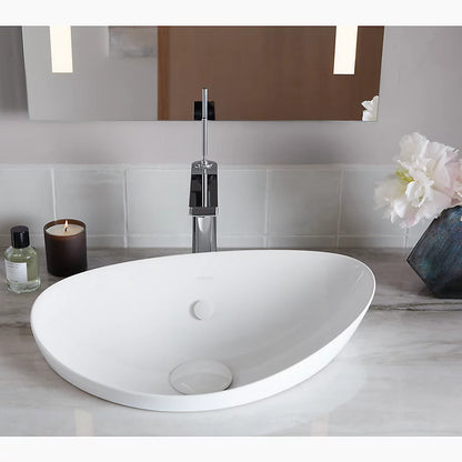 Veil™ 21" oval vessel bathroom sink