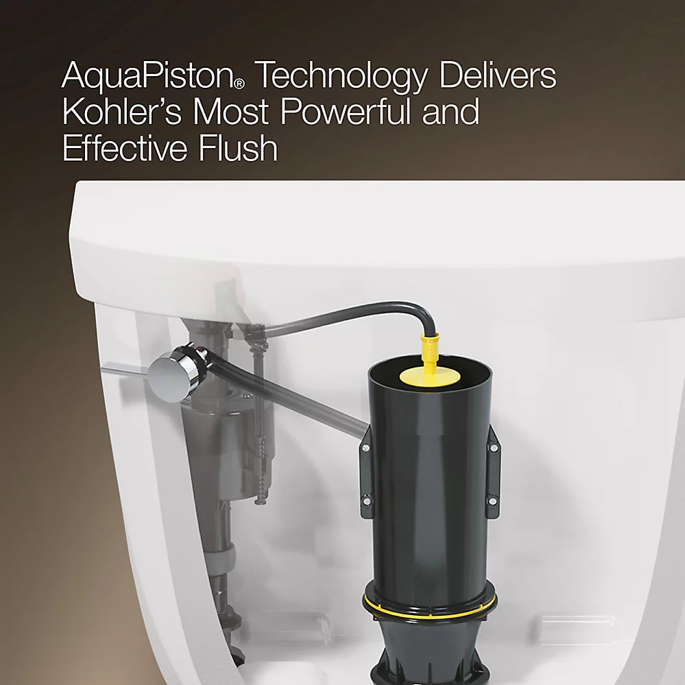 Santa Rosa™ One-piece compact elongated 1.6 gpf toilet with Revolution 360® swirl flushing technology