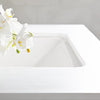 Iron Plains® 18-1/2" rectangular drop-in/undermount bathroom sink