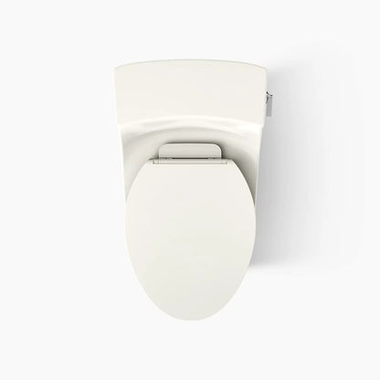 San Souci® One-piece compact elongated toilet with concealed trapway, 1.28 gpf