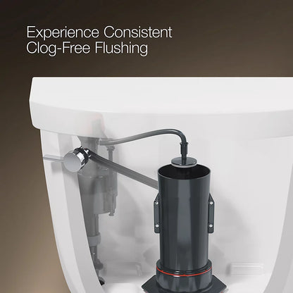 Kathryn® One-piece compact elongated toilet with concealed trapway, 1.28 gpf