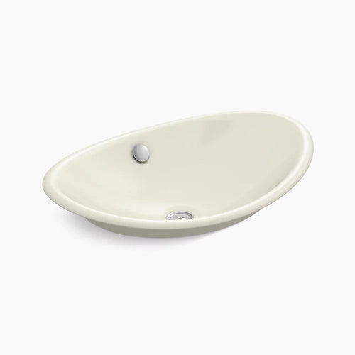 Iron Plains® 20-3/4" oval vessel bathroom sink