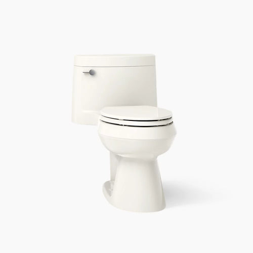 Cimarron® One-piece elongated toilet with concealed trapway, 1.28 gpf