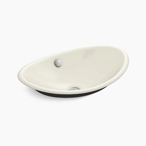 Iron Plains® 20-3/4" oval vessel bathroom sink