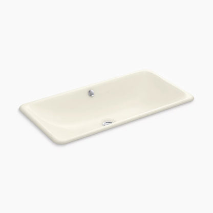 Iron Plains® 30" rectangular drop-in/undermount bathroom sink
