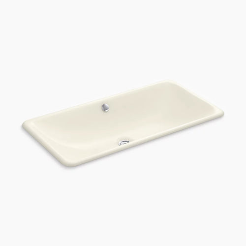 Iron Plains® 30" rectangular drop-in/undermount bathroom sink