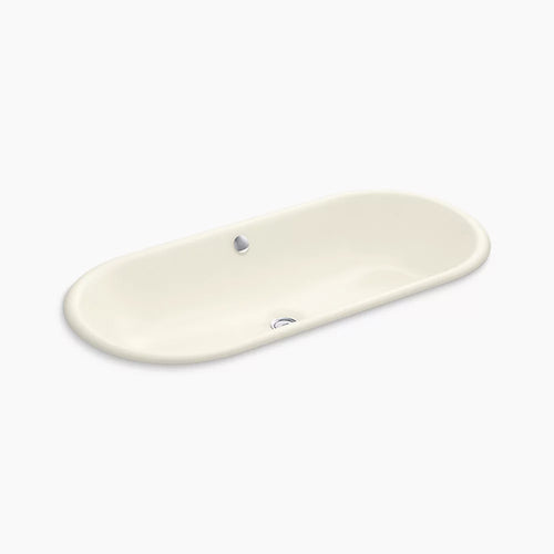Iron Plains® 33" oval drop-in/undermount bathroom sink