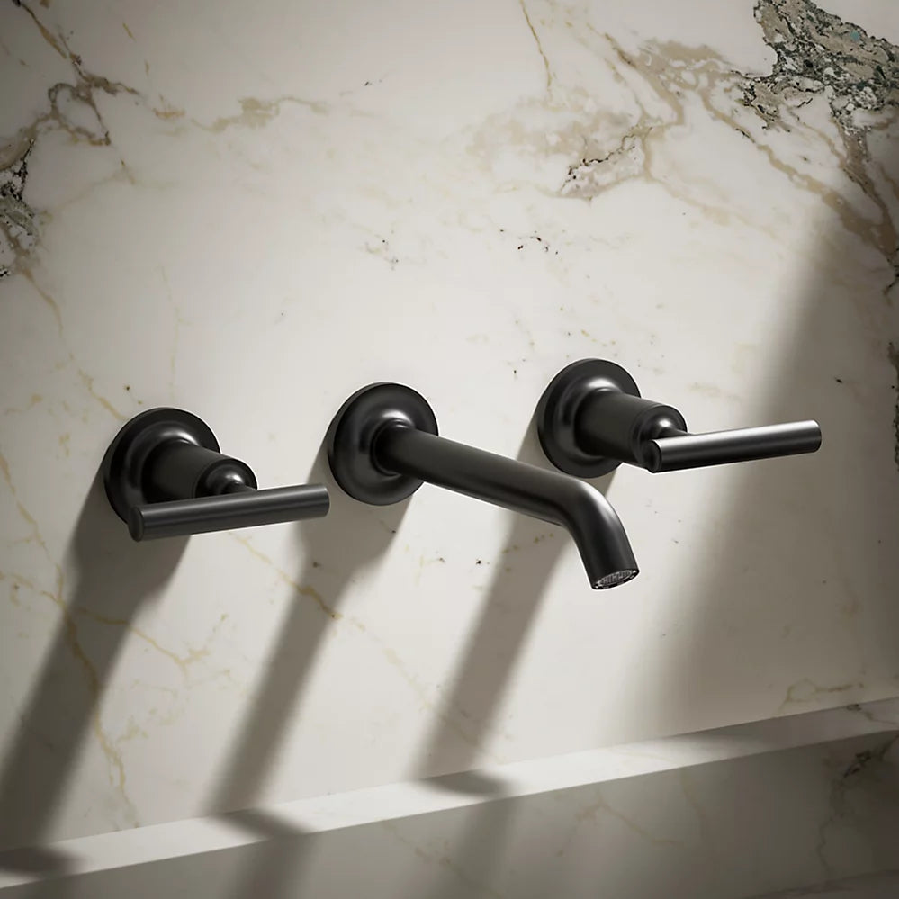 Purist® Wall-mount bathroom sink faucet trim with Lever handles, 1.2 gpm