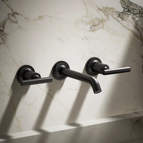 Purist® Wall-mount bathroom sink faucet trim with Lever handles, 1.2 gpm