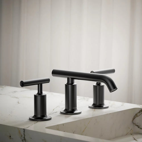 Purist® Widespread bathroom sink faucet with Lever handles, 1.2 gpm