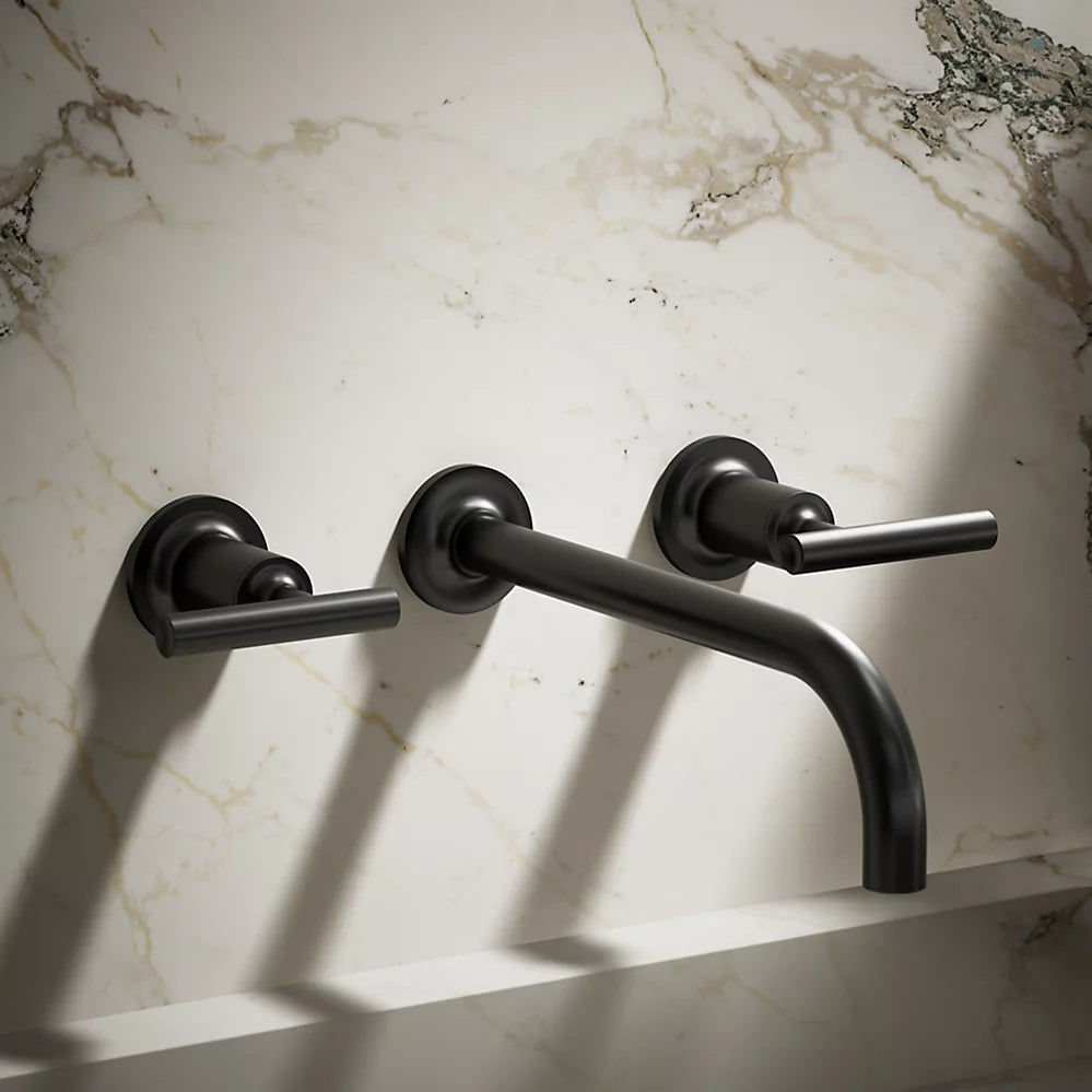 Purist® Wall-mount bathroom sink faucet trim with Lever handles, 1.2 gpm