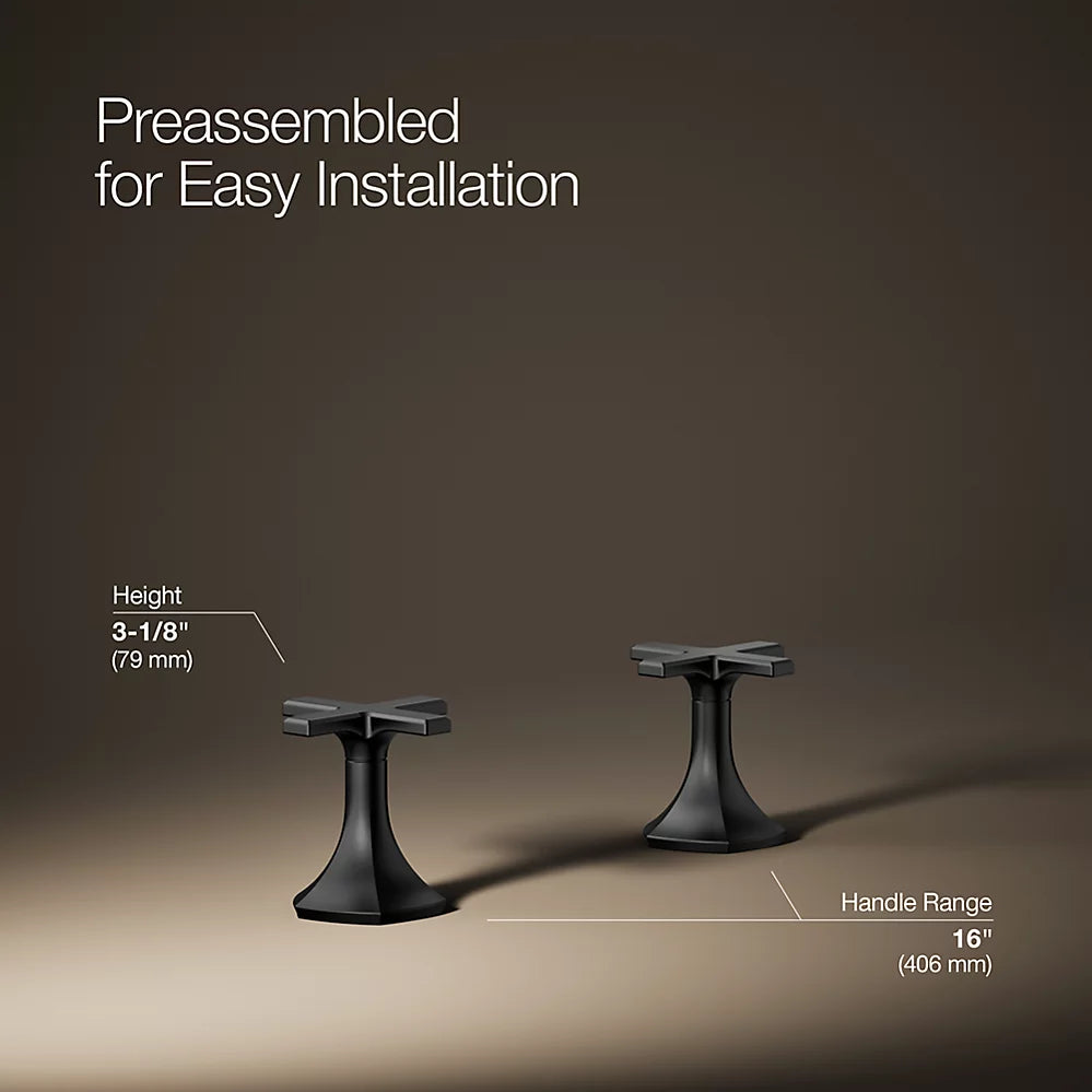 Occasion® Cross bathroom sink faucet handles
